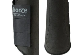 Kamašne za konje sa krznom crne S Horze