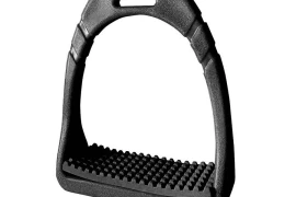 Uzengije plastične crne 12 cm Azsi