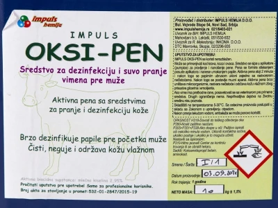 Oksi pen sredstvo za vime pre muže 10kg