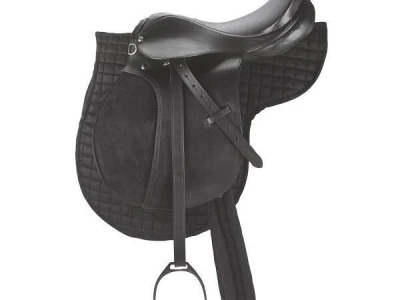 Sedlo za konje crno Pony komplet 16"