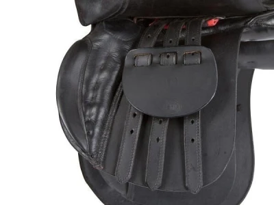 Sedlo za konje crno Pony komplet 16"