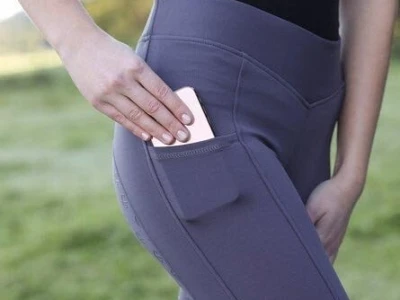 Pantalone za jahanje ženske sive 36/38 ClassicStar