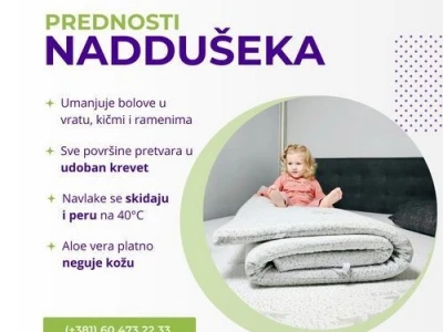 Aloe vera nadddušeci - Spavajte sa udobnošću
