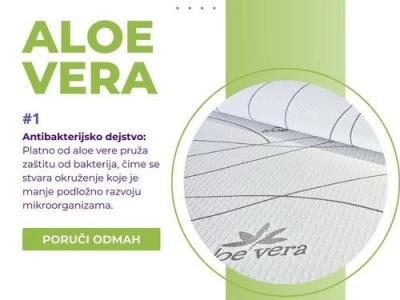 Aloe vera nadddušeci - Spavajte sa udobnošću