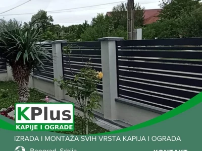 Izrada i montaža svih vrsta ograda i kapija