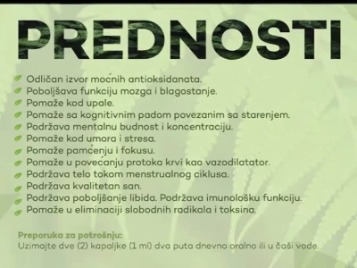 NHG Refine kapi sa ekstraktom Ginko bilobe i Panax Ginksenga