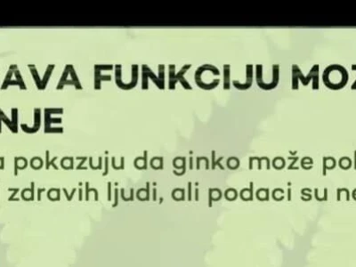 NHG Refine kapi sa ekstraktom Ginko bilobe i Panax Ginksenga