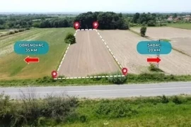 Prodaja građevinskog zemljista na magistralnom putu Beograd-Obrenovac-Šabac