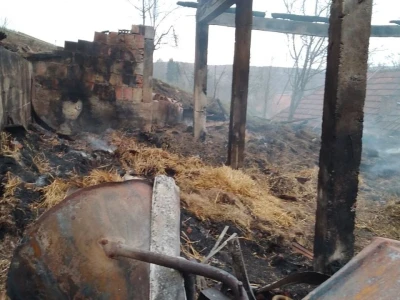 Požar na imanju Saše Miletića u Sokobanji