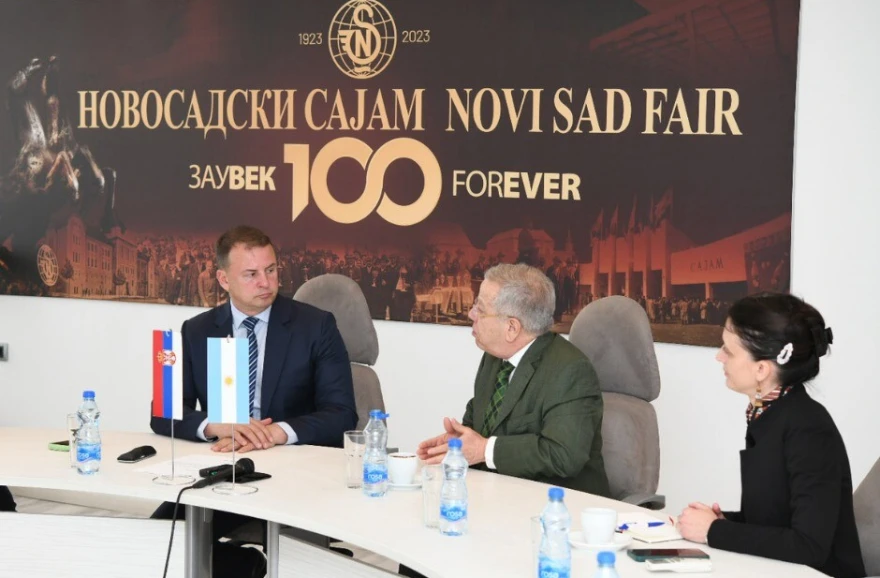 Sastanak na Novosadskom sajmu