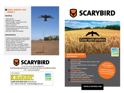 SCARYBIRD: Da više u proizvodnji nemate problema s pticama