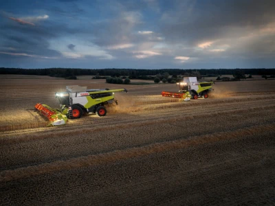 Claas Nutrimeter Grain na kombajnu Lexion