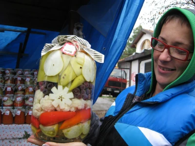 Ana Nikodijević- zimska salata sa grožđem