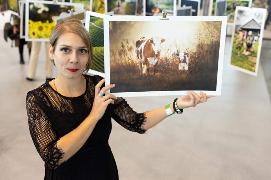 Jelena Potrebić sa pobedničkom fotografijom