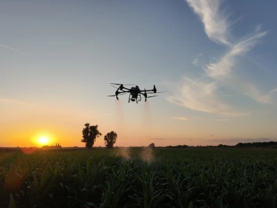 Kako izgleda prskanje dronom?