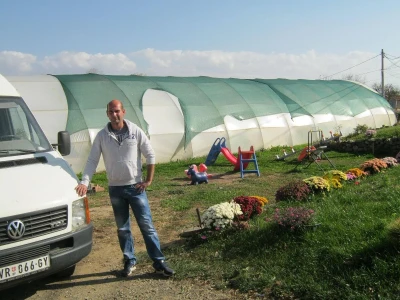 Miloš Tasić, proizvođač cveća.
