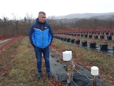 Ogledni zasad i meterološka stanica u Kačeru