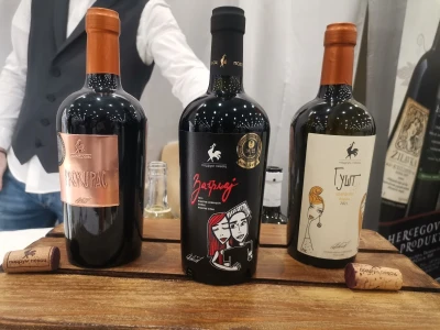 Podrum Pevac na Sarajevo wine fest-u
