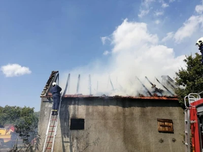Požar u selu Jasen