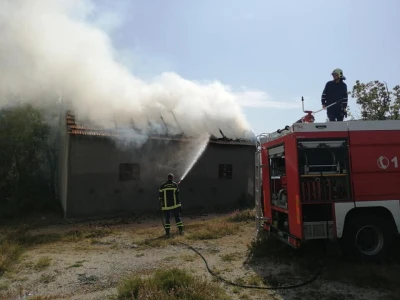 Požar u selu Jasen