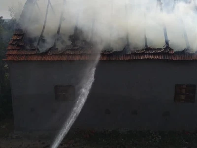 Požar u selu Jasen