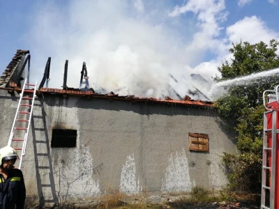 Požar u selu Jasen