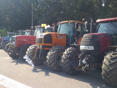 Protest poljoprivrednika kod Batočine