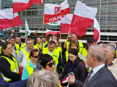 Protest u Bruxellesu