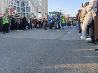 Protest u Novom Sadu, blokada mostova