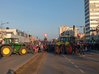 Protest u Novom Sadu, blokada mostova
