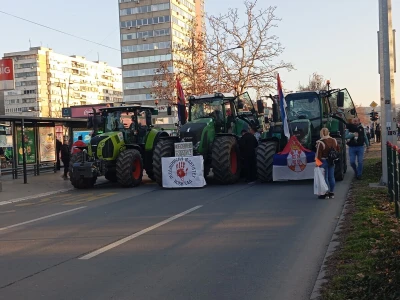 Protest u Novom Sadu, blokada mostova