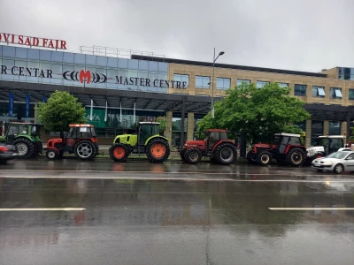 Protesti, maj 2023. (Sajam) - Kiša
