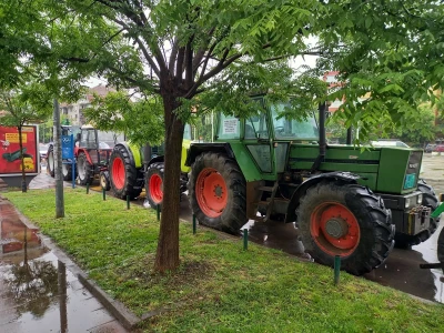 Protesti, maj 2023. (Sajam) - Kiša