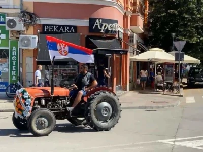 Protesti poljoprivrednika u Požarevcu