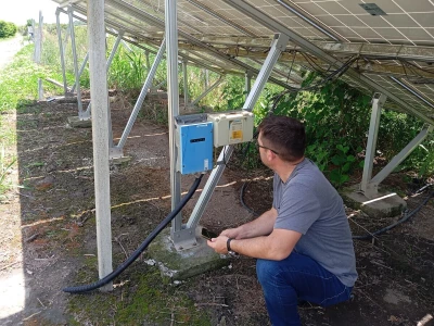 Solarni paneli - navodnjavanje trešanja