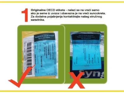 Syngenta: Kako prepoznati original pakovanje seme suncokreta