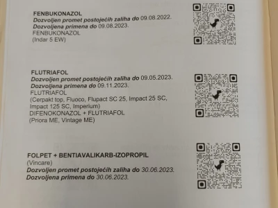 Zabranjene aktivne materije u zaštiti bilja