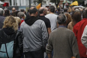 Protest pijačnih radnika u Beogradu - protiv uvođenja fiskalnih kasa