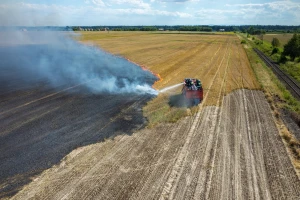 Satelit snimio svako spaljeno strnište