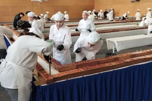 Srušili Ginisov rekord: Učenici napravili Doboš tortu dugu 112 metara