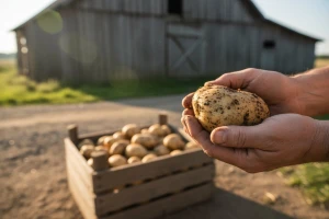 Organski krompir - zaštitni znak biofarme Šoškić