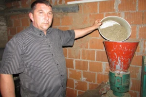 Pelet za grejanje od - ambrozije