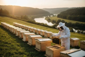 Proizvodnja meda za zapadnu Evropu i Skandinaviju