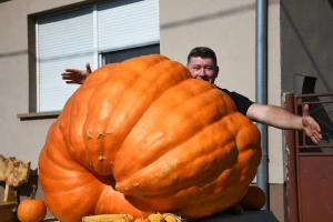 Željko Ivorek proizveo tikvu tešku 326 kilograma - u planu je i teža