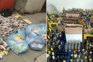 Uhapšena jedna, krivične prijave protiv 104 osobe: Zaplenjen duvan, meso, alkohol, kafa, nafta