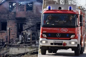 Petočlana porodica u požaru spasila domaće životinje, sve drugo im izgorelo