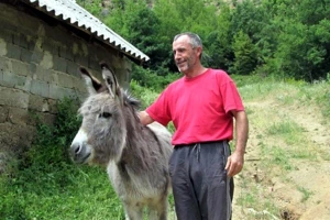 Sa magarcem kroz neprohodne puteve između Srbije i S. Makedonije